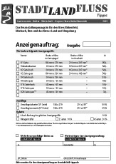 Anzeigenauftrag
